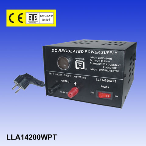 Fuente de Alimentación Regulada de 13.8V con Voltaje de Entrada de 230V AC