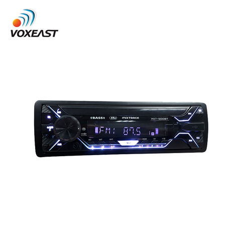 Compre 1 Solo Din Lcd Pantalla Estéreo De Coche Radio Coche Audio  Aux/tf/usb Fm Radio Estéreo Reproductor De Audio y Coche Mp3 de China por 7  USD