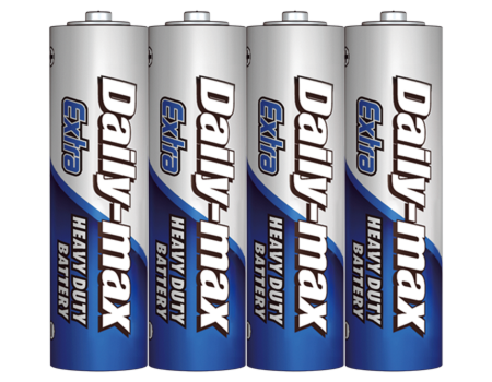 Daily-max Aa R6p Heavy Duty Zinc-carbon Battery Dry Batteries Non