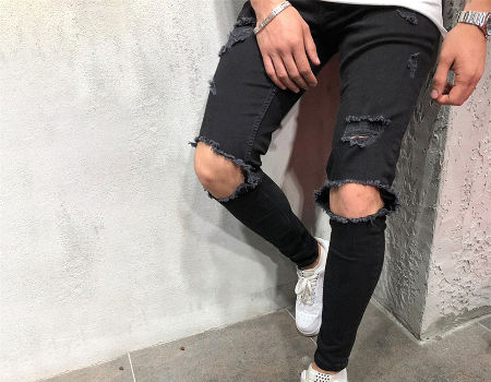 Skiny Jeans Pants Crush Funky Jeans Men 