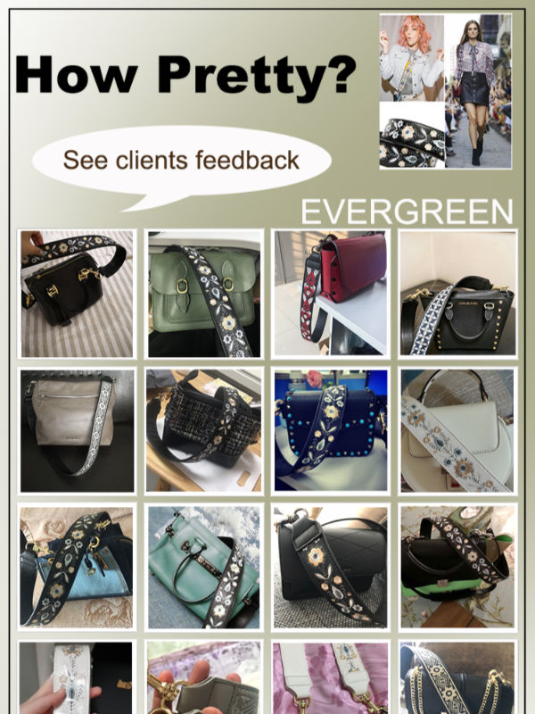 custom leather purse straps