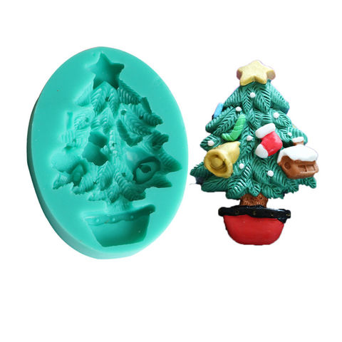 1 Pieces Christmas Bell of Christmas Baking Silicone Mold,6