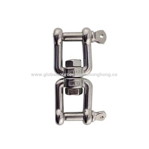 Bulk Buy China Wholesale Rigging Stainless Steel 304/316 M6-m16 Precision  Casting Swivel Jaw And Jaw,double Jaw Chain Swivels $0.55 from Chonghong  Industries Ltd