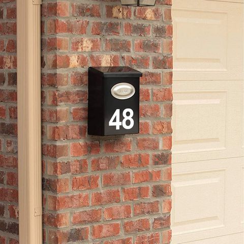 Decal Mailbox Numbers With Street Name and House Number 