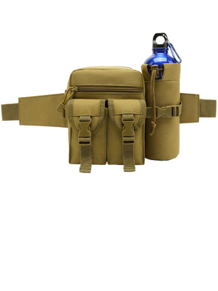 Military Tactical Waist Bag Mens Belt Pouch Waterproof Bum Utility Water Bottle 