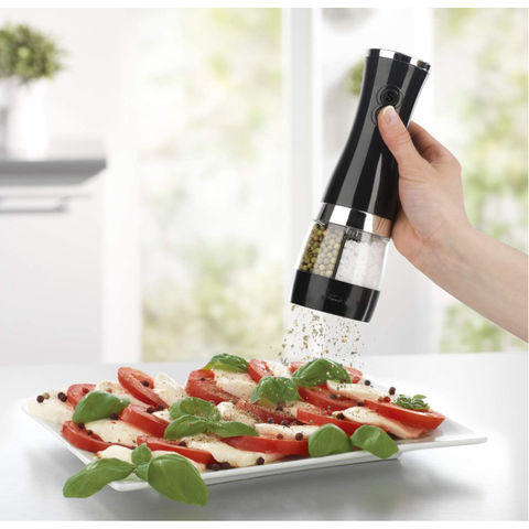 Tower Electric Duo Salt & Pepper Mill Battery Adjustable Ceramic