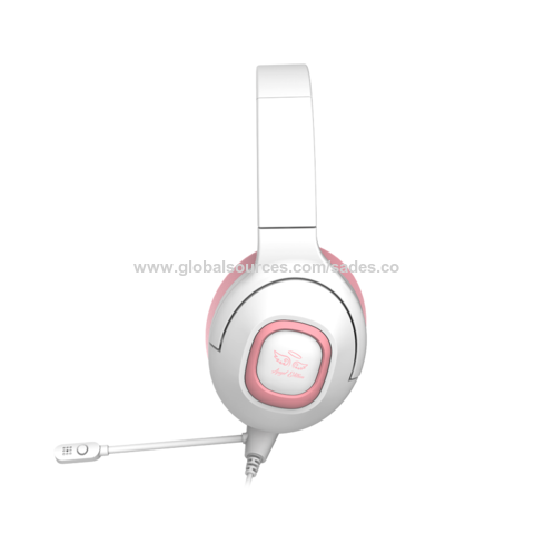 SADES Angel Edition nuevos auriculares de aprendizaje y juegos incorporados en dos modos de audio rosa