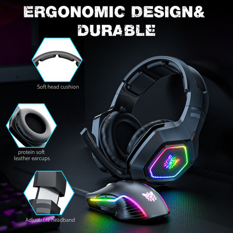 Best Seller Onikuma Pc Gaming Headset Gamer Wired Headphone