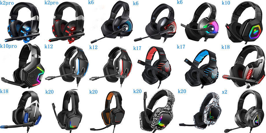 Best Seller Onikuma Pc Gaming Headset Gamer Wired Headphone