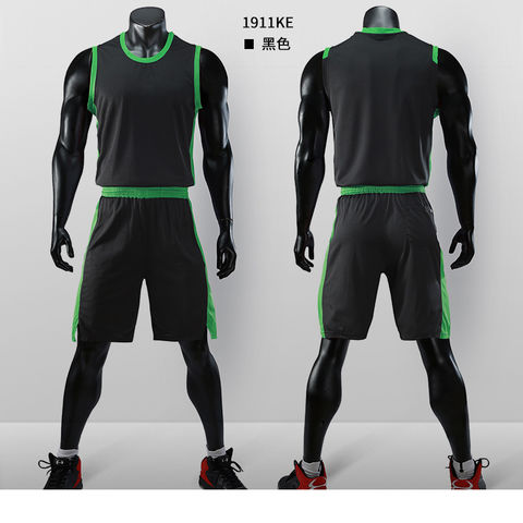 Source Basketball Jersey and Shorts Custom Made Mesh Performance