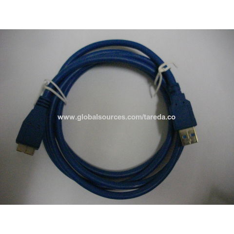 Cable USB 3.0 AM/BM UL20276 de alta velocidad con doble blindaje