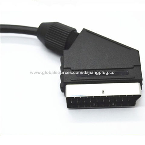 China SCART Cable 20-pin SCART Plug to SCART Plug on Global Sources ...