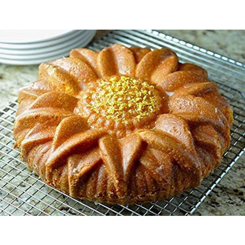 3 Pack Non-Stick Flower Shape Silicone Cake Bread Pie Flan Tart Jello —  CHIMIYA