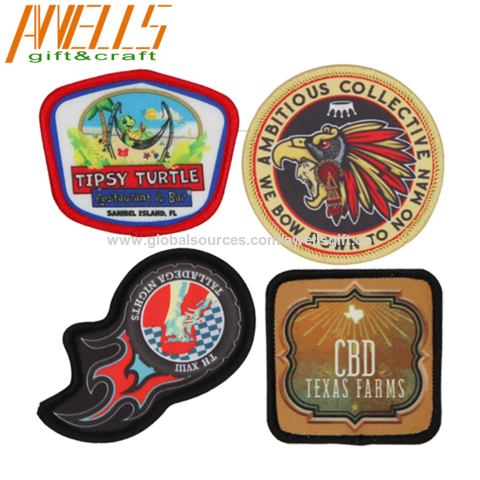 Wholesale Printing Heat Transfer Patches Iron on Brand Logo Custom Clothing  Hat Sublimated Patch - China Sublimation Patches and Heat Transfer Patches  price