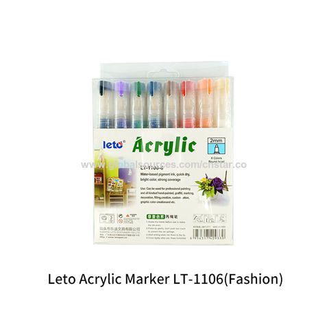 Buy Wholesale China Acrylic Paint Marker Pens With 8 Color, Diy