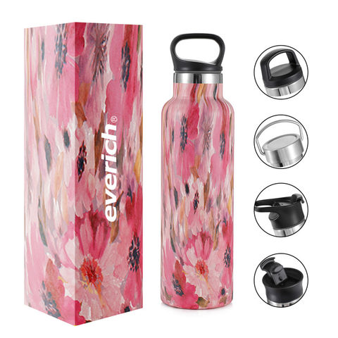 12 Hours Hot 24 Hours Cold 350ml 500ml 600ml Insulated Double Walled  Stainless Steel Vacuum Flask Water Bottle - China Bottles and Cup price
