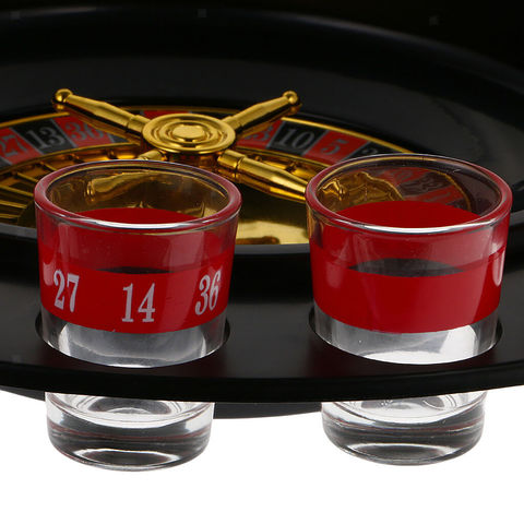 16-Shot Roulette Drinking Game Set