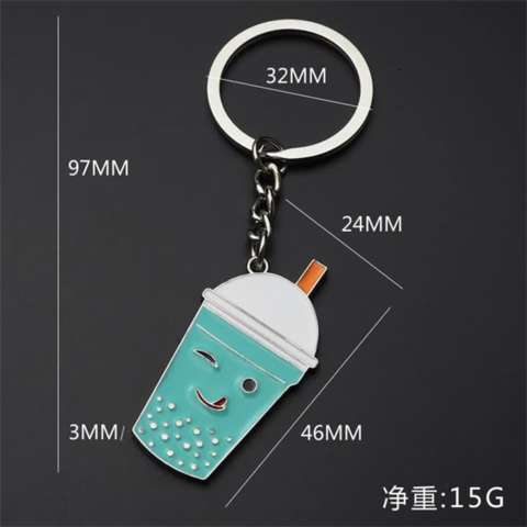 Buy Wholesale China Cartoon Cute Cat Keychain Milk Tea Cup Liquid Keychain  Boba Keychain Quicksand Sequin Key Ring & Boba Keychain at USD 0.21