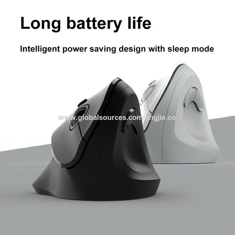 Ergonomische 2.4G Wireless Maus mit Trackball, 1600 DPI, für Gaming & Büro - Top Angebot!