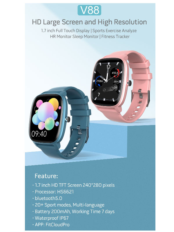 v88 smart watch