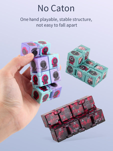 Buy Wholesale China Fidget Cube Toys Creative Anti Stress Squid