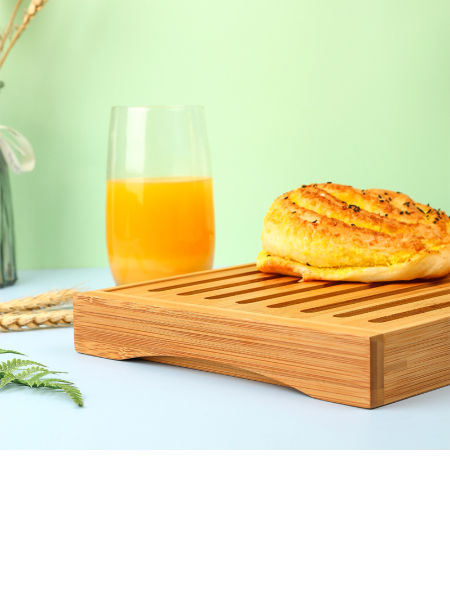 Oneida® bamboo slotted bread board