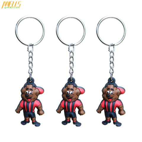 Buy Wholesale China 3d Silicone Sneaker Wrist Lanyard Key Chain With Key  Ring Holder Cute Shoe Keychain & Key Chain at USD 0.89