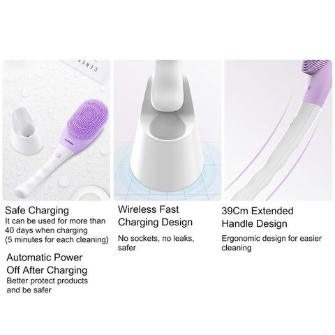 Buy Wholesale China Bath Brush Ipx7 Waterproof Vibration Silicone