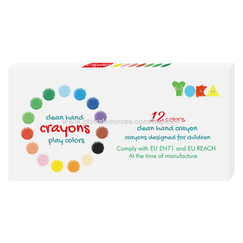 Buy Wholesale China Art Drawing Crayons Toddlers Non Toxic Crayons Drawing  Learning Palm Crayon For Kids 12 Color & Art Drawing Crayons at USD 0.88