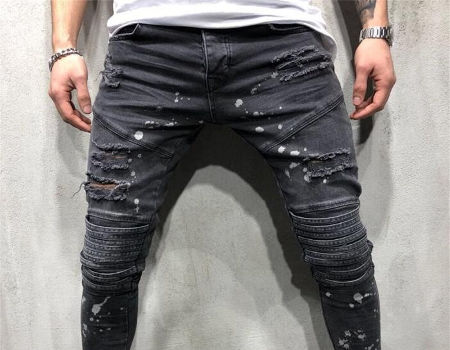 ripped jeans design for men