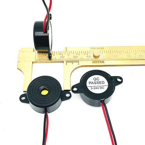 16mm, Electro-magnetic Buzzer, 12V, 40mA, 98dB, non-self drive