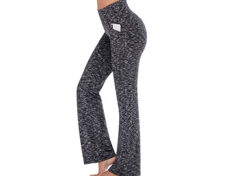 bootcut jogging bottoms