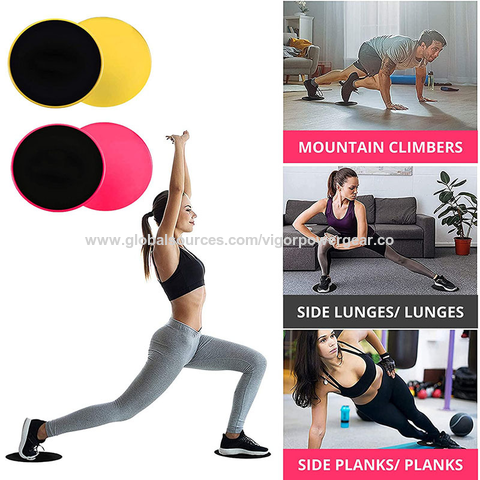 Compre Venda Quente Fácil Fitness Sliders Colorido Core Slider Set