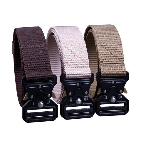 Buy Wholesale China 125cm Wide Belt Tactical Belts Nylon Military Army Belt  Outdoor Metal Buckle Heavy Duty Belt & Tactical Waist Belt at USD 3.1