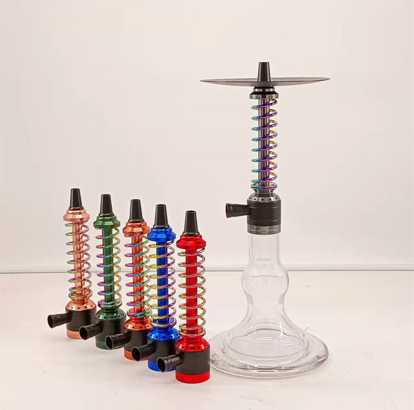 2021 New Arabic Hookah flavor glass shisha bottle for hookha chicha