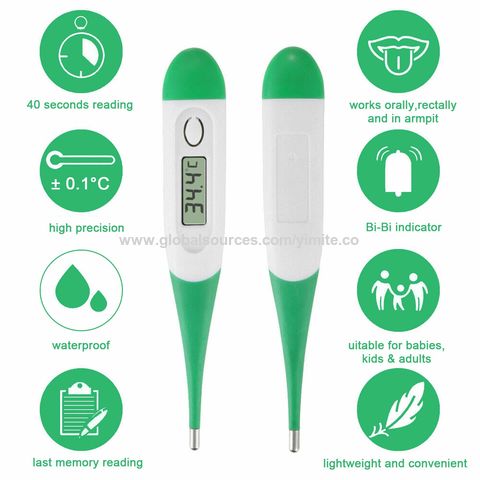 Buy Wholesale China Ce Medical Digital Oral Thermometer Small Electronic  Oral Thermometer For Baby Body Temperature Test & Digital Thermometer at  USD 0.78