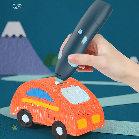 Kids 3D Pen 3D Printing Pen Low Temperature Safe for Children Gift+PCL  Filament