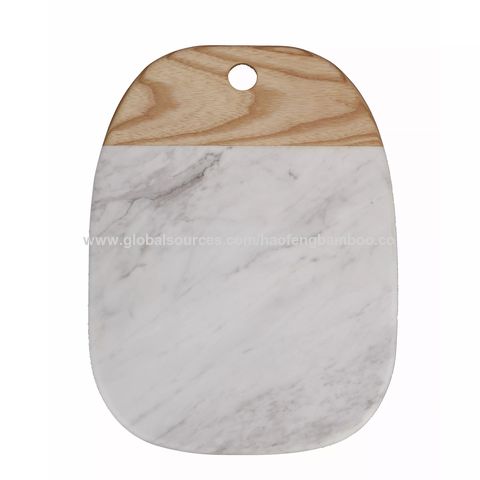 Buy Wholesale China Solid Wood+marble Stone Cutting Board