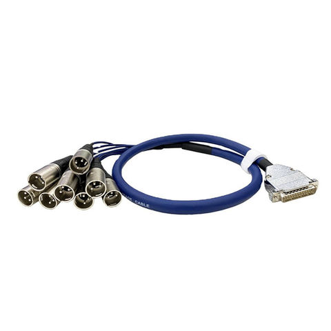 Pro audo la db25 to xlr male premum fnsh – Artoft