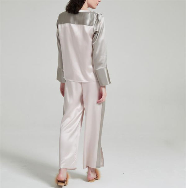 long sleeve silk nightgowns