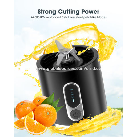 Buy Wholesale China Outdoor Camping Usb Rechargeable Portable Smoothie Mixer  Blender And Juicer & Portable Usb Blender at USD 9.9