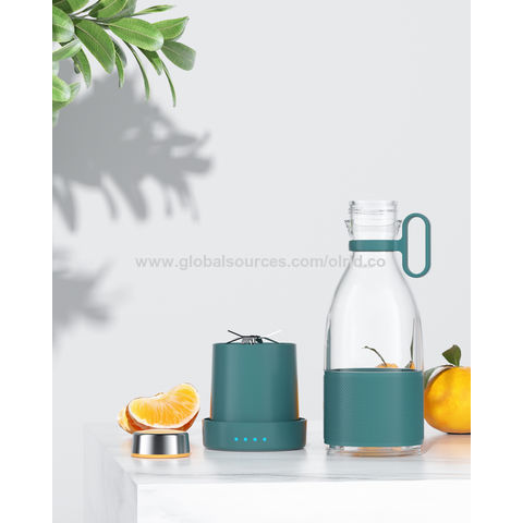 Compre Botella De Agua Portátil Recargable Usb Exprimidor Batidora