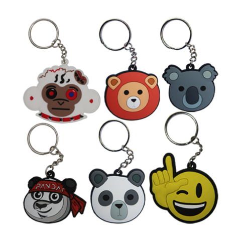 Promotional PVC Key Chains Wholesale All Types of Key Chain with Customer  Design - China PVC Keychain and Rubber Keychain price