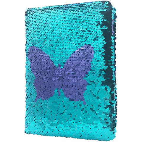 Flip Sequin Journal for Girls with Diamond Pen – twerpproducts