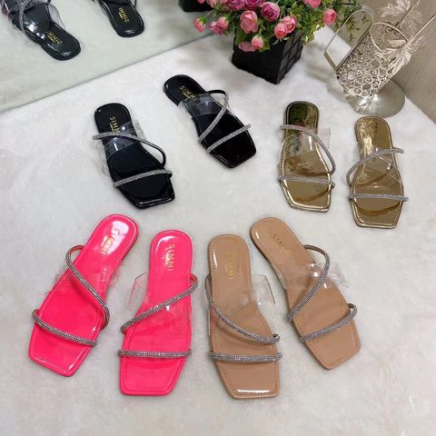 Buy Wholesale China 2022 Slipper For Women Of Faux Mink Fur Slippers For  Ladies With 3 Color Soft Without Heel Slipper & Fur Slipper at USD 5.4