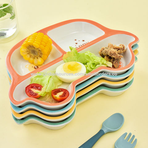 Dinnerware Sets Plate Cute Ceramic Tableware Household Dishs Snack Plate  Avocado Bowl Salad Fruit Plate Kids Training Tableware