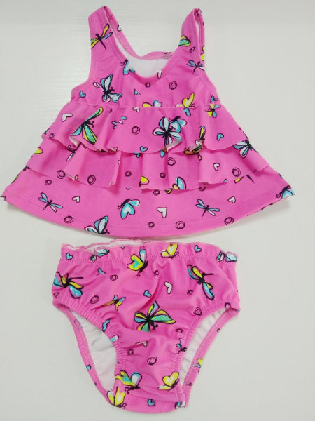 Buy Wholesale China Custom Baby Girls Swimwear Set Toddler Swimsuits  2-piece Infant Bathing Suit Waterproof Upf 50+ & Baby Girls Swimwear at USD  2.85