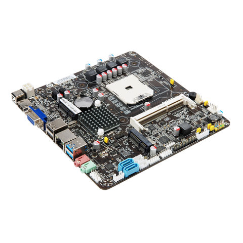 China OEM Mini-ITX motherboards AMD® A68 Chipset Supports DDR3L 1333/ ...