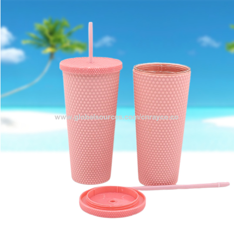 Wholesale 24oz Reusable Plastic Cups with Lids and Straws for Adults and  Kids Bulk Tumblers for Iced Coffee Tea and Smoothie From m.
