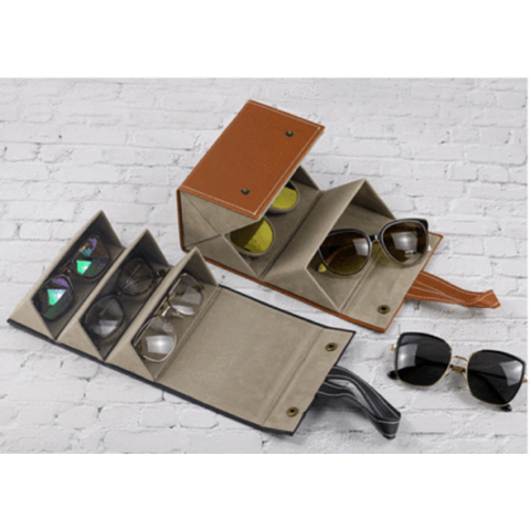 PU Sunglasses Hard Cases OEM Custom Logo Metal Spectacle Sunglasses Case -  China Sunglasses Box and Packaging Box price